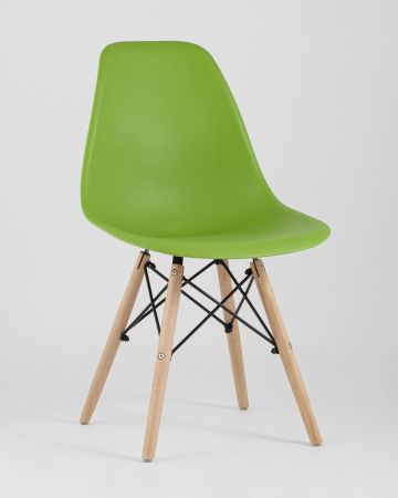Стул Eames Style DSW зеленый x4