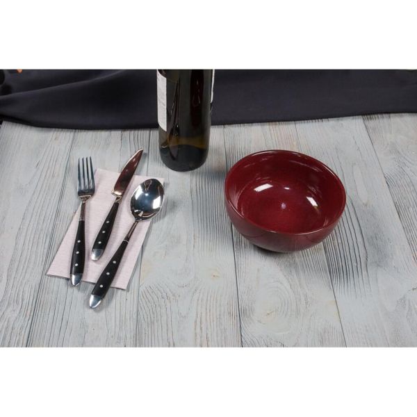 Салатник 630 мл d 15 см h6 см Evolution Dark Red P.L. Proff Cuisine [1]