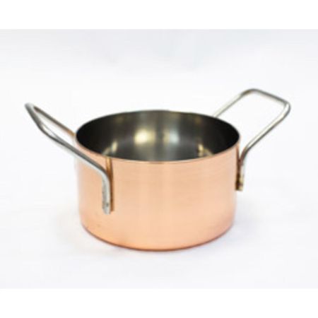 Кастрюля для подачи 9 см h5 см 350 мл круглая Copper нерж. цвет медь P.L. Proff Cuisine