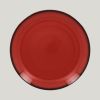 Тарелка круглая RAK Porcelain LEA Red 27 см (красный цвет)