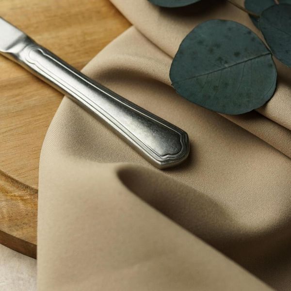 Нож столовый 23 см матовый серый цвет Vintage Style Noble [12]