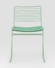Стул обеденный Danny зеленый с подушкой