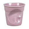 Чашка  90 мл кофейная без ручки сиреневая d 6,4 см h6 см мятая Barista (Бариста) P.L. [6]