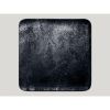 Тарелка квадратная плоская RAK Porcelain Karbon 33*33 см