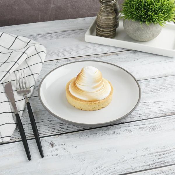 Тарелка d 21 см Evolution Blanc P.L. Proff Cuisine [6]