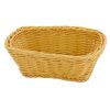 Корзина для хлеба 23*19 см h 8 см плетеная ротанг бежевая SUNNEX