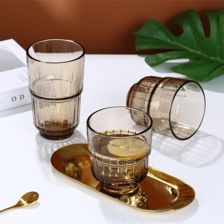 Стакан Олд Фэшн 350 мл "Taro" Smoky d 8,7 см h9,5 см P.L. - BarWare [6]