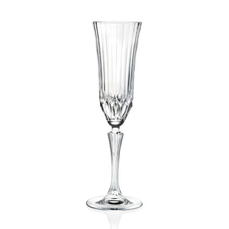 Бокал-флюте для шампанского 180 мл хр. стекло Adagio d 6,5 см h24,5 см RCR [6]