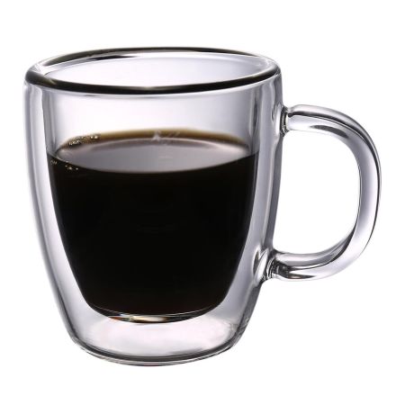 Чашка 50 мл кофейная Classic набор 2 шт. d 5,5 см h6 см термостекло P.L. Proff Cuisine [1]