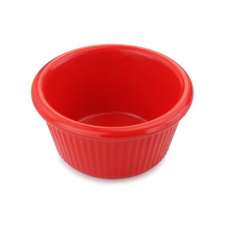 Соусник  80 мл d 7,9 см h4 см круглый пластик красный P.L. Proff Cuisine