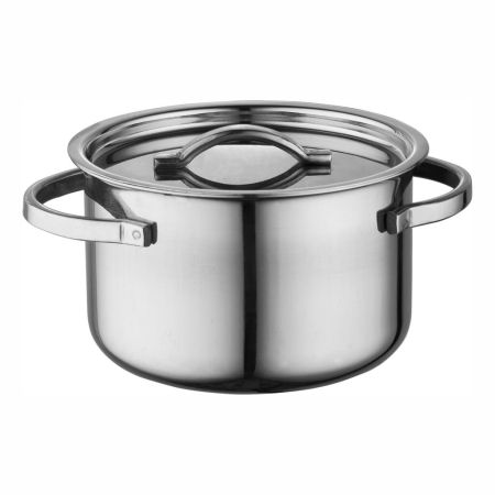 Соусник  90 мл d 6,7/5,2 см h3,7 см круглый с крышкой нерж. P.L. Proff Cuisine
