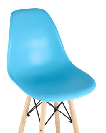 Стул Eames DSW барный бирюзовый