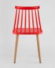 Стул Морган пластиковый красный