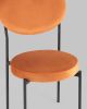 Стул Барбара NEW велюр терракотовый