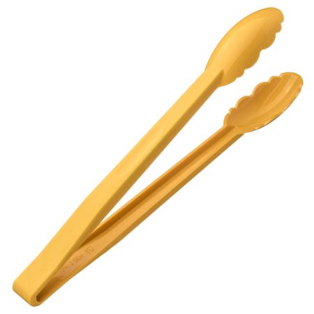 Щипцы универсальные 30 см. желтые поликарбонат (до +120°C) MGprof /1/20/