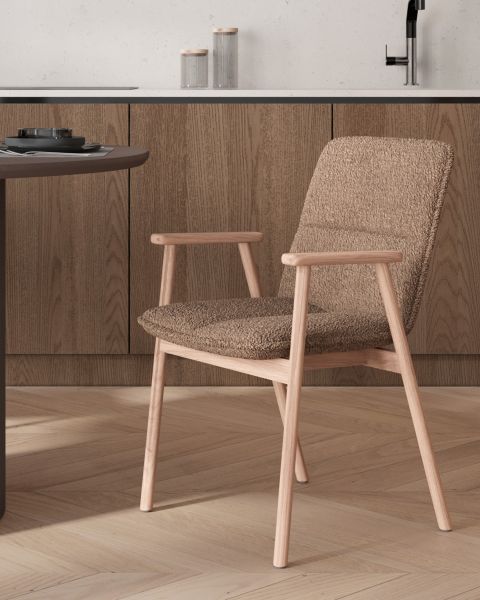 Стул обеденный Philo коричневый