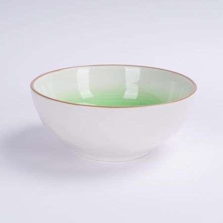 Салатник 510 мл d 15 см h6 см зеленый фарфор "The Sun Eco" P.L. Proff Cuisine [6]