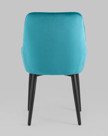 Стул Диана велюр темно-бирюзовый