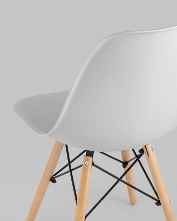 Стул Eames Style DSW светло-серый x4
