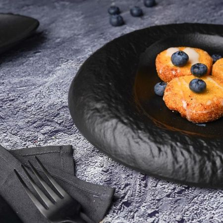 Блюдо круглое d 26,5 см h3,3 см Black Raw Stellar P.L. Proff Cuisine [1]