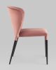 Стул Лори велюр пыльно-розовый