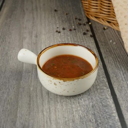 Соусник 70 мл d 7,5 см h3,5 см круглый с ручкой Elegance Sun P.L. Proff Cuisine [6]