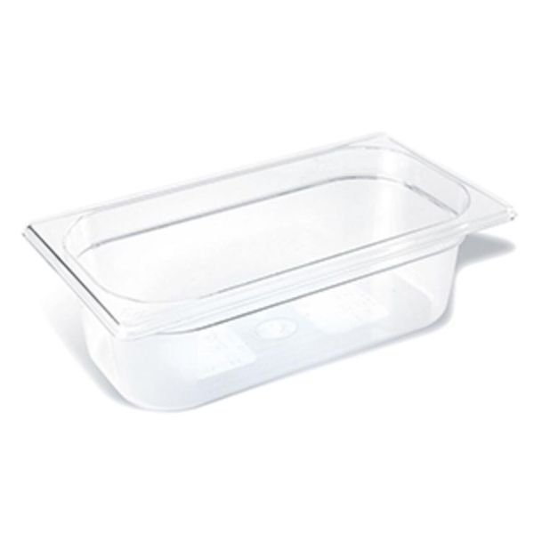 Гастроемкость 1/3 h100 мм поликарбонат 325*175*100 мм прозрачная 4,1 л P.L.