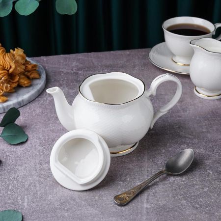 Чайник 575 мл d 9,5 см h9,6 см Gold Aristocrat Noble [1]