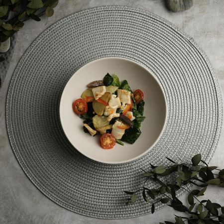 Салатник 500 мл d 17 см h5 см Light Grey Noble [6]