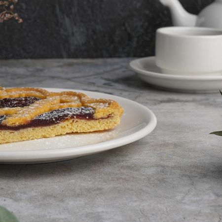 Тарелка d 18 см без борта белая фарфор P.L. Proff Cuisine [12]