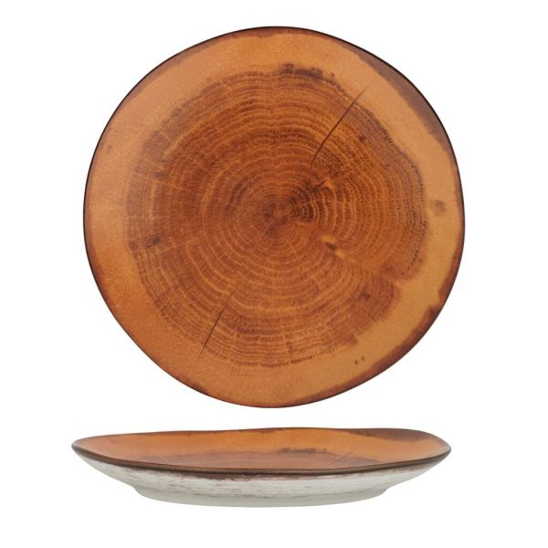 Тарелка 21 см h2,8 см Wood Fusion P.L. Proff Cuisine [6]