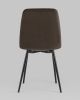 Стул Oliver велюр тёмно-коричневый