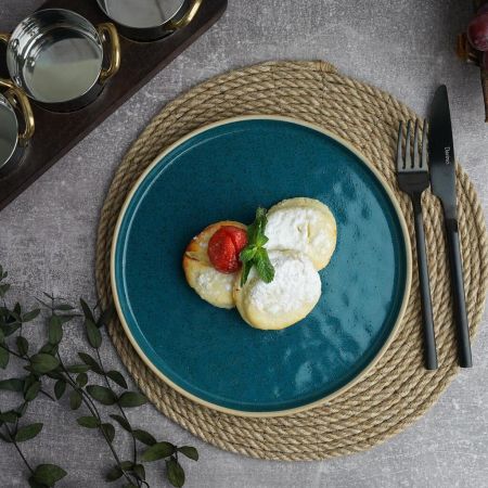 Тарелка с бортом d 23,4 см h1,7 см Mountain Blue Taiga P.L. Proff Cuisine [6]