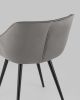 Стул Мэйсон велюр темно-серый