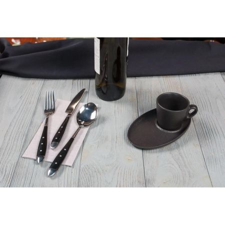 Кофейная пара 100 мл d 6,8 см h6 см Espresso Black Raw Stellar P.L. Proff Cuisine [6]