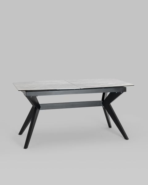 Стол обеденный Аркада раскладной 160-210*90 керамика темная