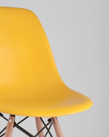 Стул Eames DSW желтый x4