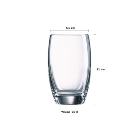 Стакан Хайбол 350 мл "Сальто" d 6,5 см h11,5 см Arcoroc [6]