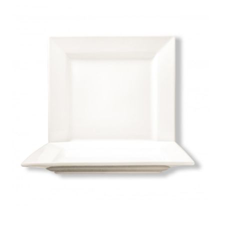 Тарелка 24*24 см квадратная белая фарфор KW "Black Label" , P.L. Proff Cuisine [8]