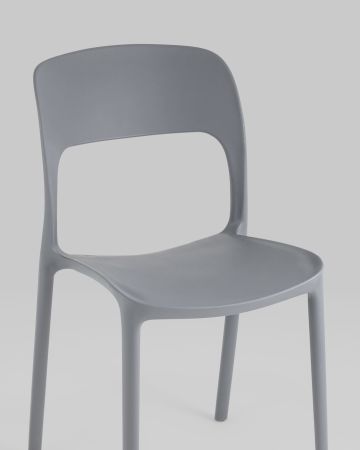 Стул Madsen пластик серый