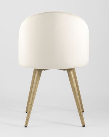 Стул Лион велюр кремовый