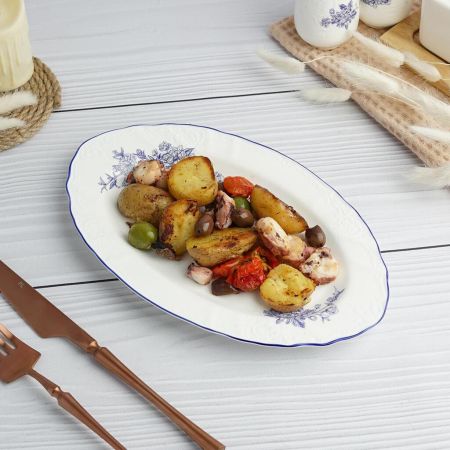 Блюдо овальное 25,2*15,9 см h1,5 см Sea Flower P.L. Proff Cuisine [1]