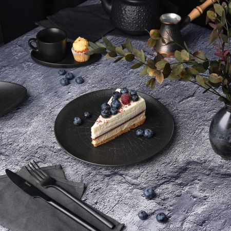 Тарелка d 22,5 см Black Raw Stellar P.L. Proff Cuisine [6]