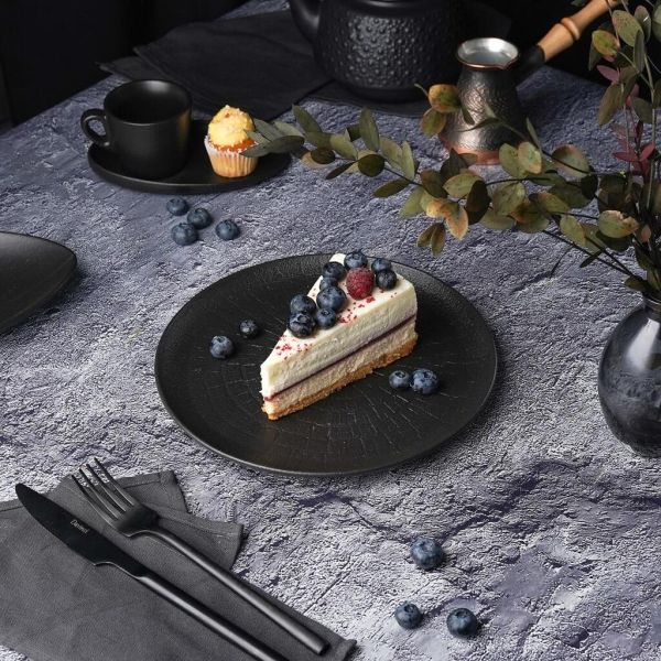 Тарелка d 22,5 см Black Raw Stellar P.L. Proff Cuisine [6]