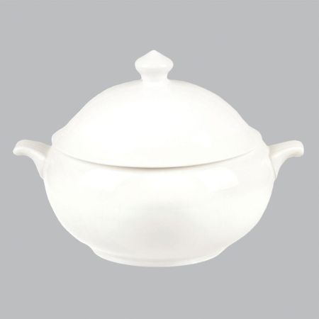 Супница 7 л d 25,5 см h25 см белая фарфор P.L. Proff Cuisine [1]
