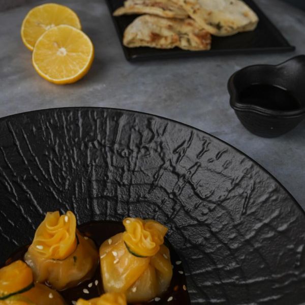 Салатник 1000 мл d 24 см h5,5 см Black Raw Wood P.L. Proff Cuisine [4]