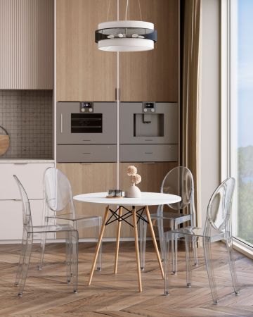 Стол Eames DSW D90