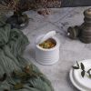 Соусник 225 мл d 80 см h6,5 см "Консервная банка" круглый белый фарфор P.L. Proff Cuisine [6]