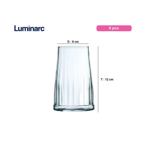 Стакан Олд Фэшн 330 мл "Биколик Optical" d 6,7 см h9 см Arcoroc [6]