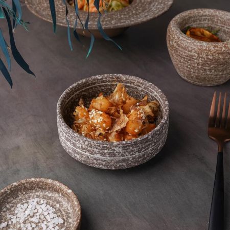 Салатник 350 мл d 12 см h5,2 см Brown Untouched Taiga P.L. Proff Cuisine [6]